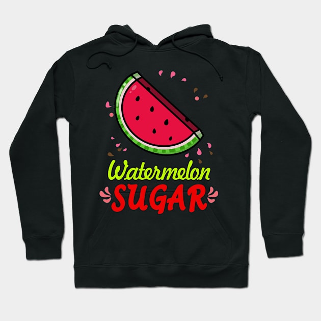 Watermelon Sugar Hoodie by RainasArt